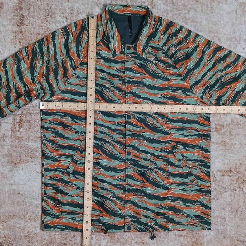 Fabletics Only Coaches Printed Rain Jacket Medium - image 5